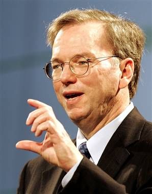 谷歌CEO埃里克·施密特(Eric Schmidt)