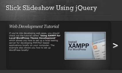 Create a Slick and Accessible Slideshow Using jQuery Tutorial