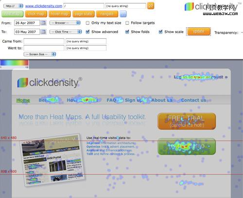 clickdensity 25 Tools to Improve Your Websites Usability