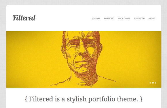 portfolio wordpress theme