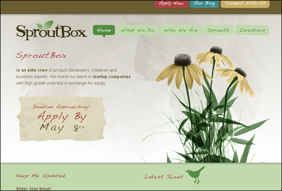 Cool and Refreshing Green Layouts in Web Design