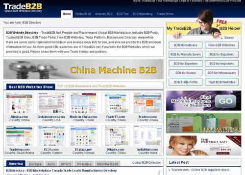 B2B Directory英文网站的建设与推广—卢松松