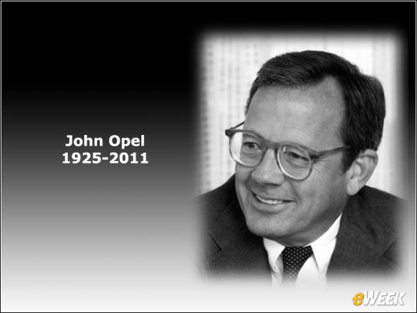 IBM 前 CEO 约翰·奥佩尔(John Opel)