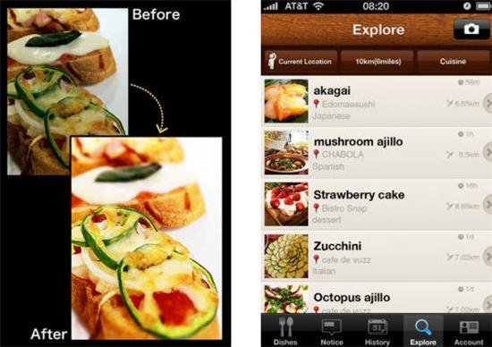 日本美食图片应用开发商SnapDish结盟人人网