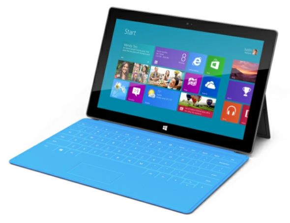 微软今天发布的 Surface 平板电脑