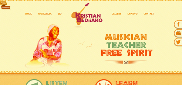 Outstanding Yellow Color Websites to Inspire You