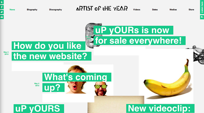 50 Best Websites They Winning CSS Awards In 2012